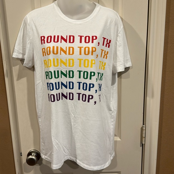 2/$16 “Round Top, TX” graphic tee. Unisex. Sz Men’s Medium. - Picture 1 of 7